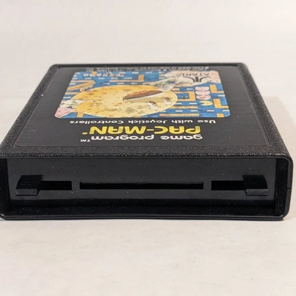 Vintage Atari 2600 Pac-Man With Rare Manual Untested Game Program 1981